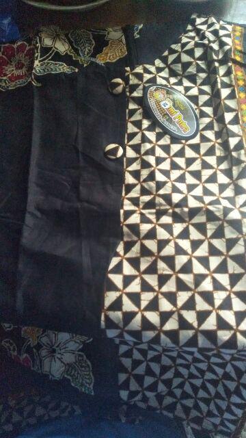 Couple Tunik Tania #2 Layer New Batik Sarimbit Midi Sogan Casual Modern Kantor Pesta Nikahan