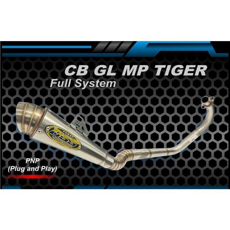 knalpot BSS DPJ leher paten MP herek Cb GL Tiger Fu Vixion