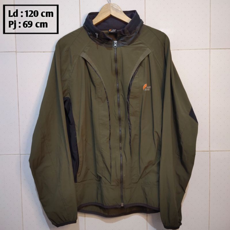 LOWE ALPINE preloved branded jaket pria wanita cewek cowok thrift pl bekas second jacket outdoor gun