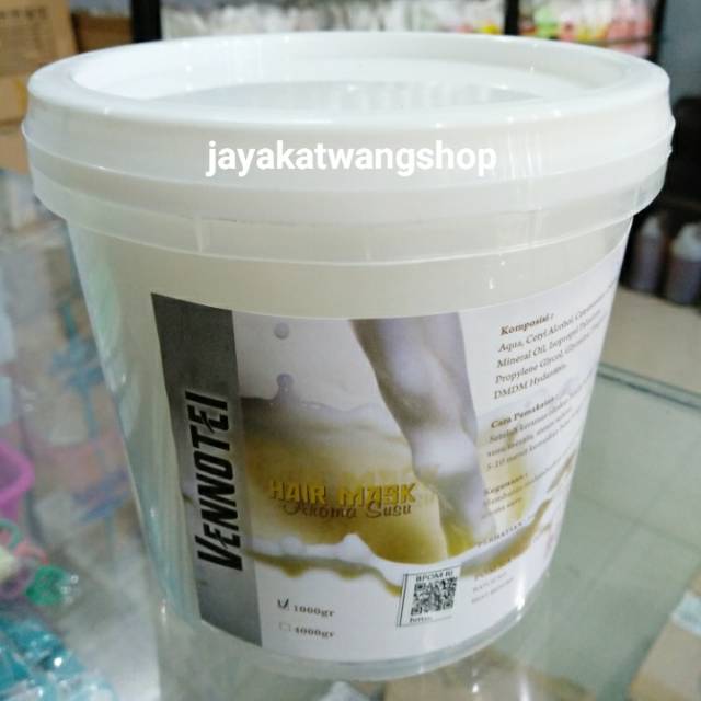 VENNOTEI MASKER RAMBUT Vennotel Hair Mask 1 KG / 1000 GR