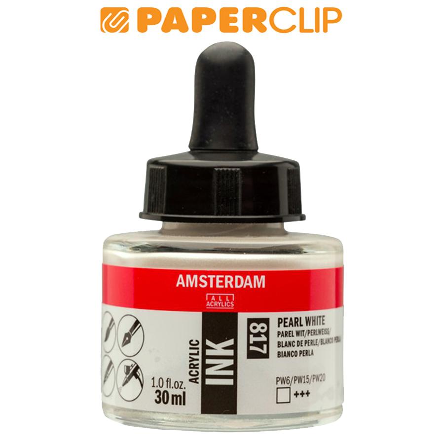 

CAT ACRYLIC AMSTERDAM 17208170AAC INK 30ML PEARL WHITE