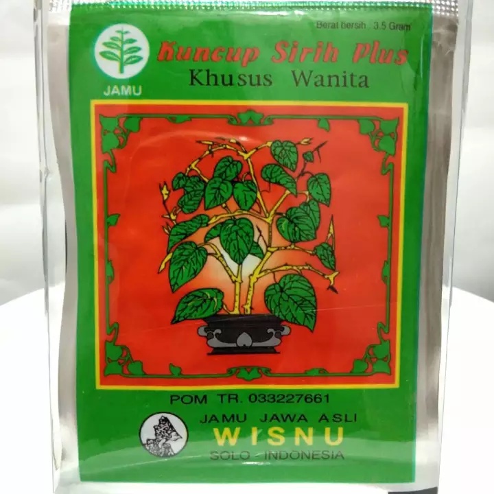 

JAMU KUNCUP SIRIH PLUS CAP WISNU JAMU TRADISIONAL HERBAL DIDEL (COD)