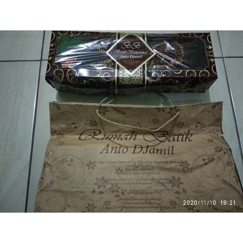 KAIN BATIK BANYUMASAN/KAIN BATIK ANTO DJAMIL