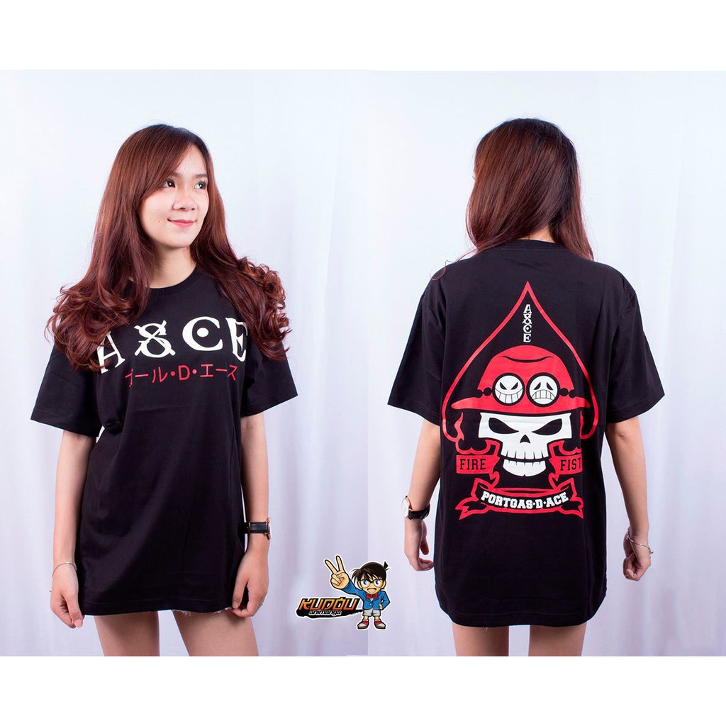 Kaos Asce First Fist Onepiece Mugiwara