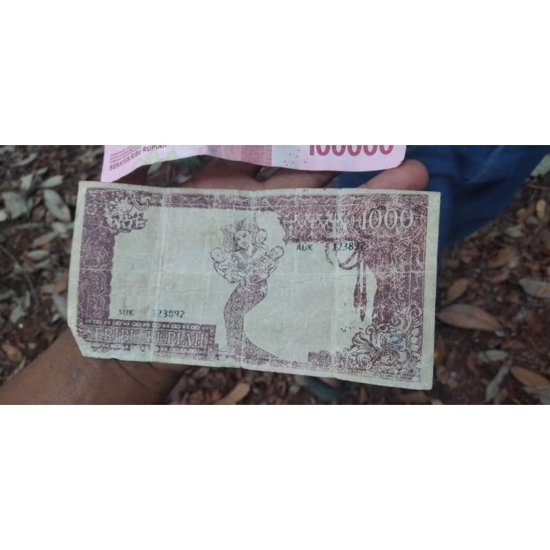 tahun 1960 uang 1000 gambar soekarno langka
