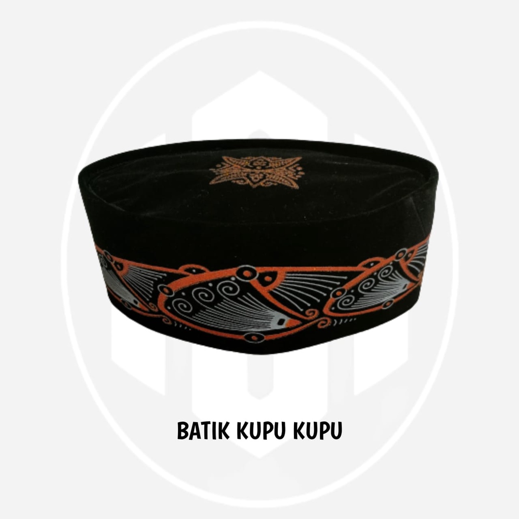 PECI MOTIF BATIK / SONGKOK MOTIF BATIK /  KOPIAH BATIK