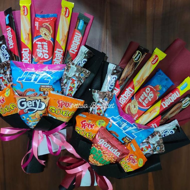 

BIG PROMO buket jajan / buket snack part 1 ♕ 855