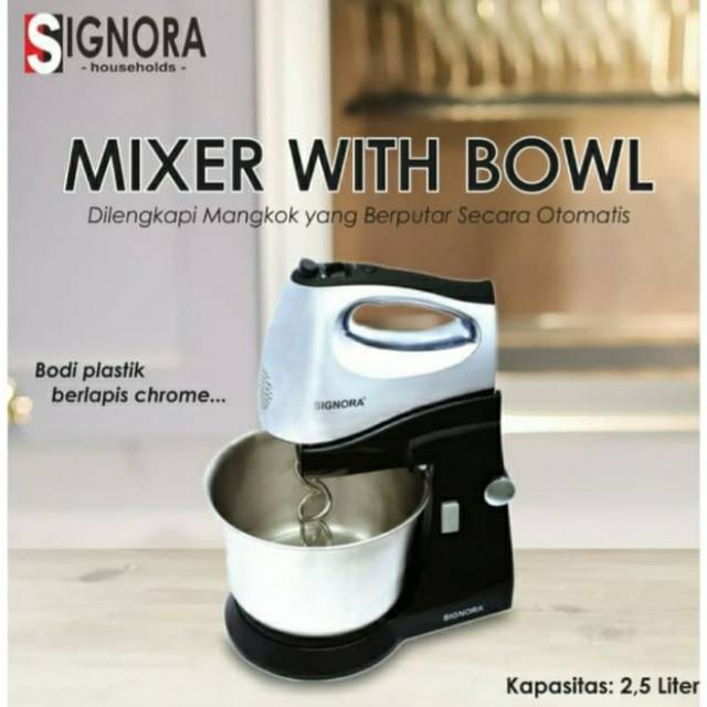 Mixer Signora With Bowl