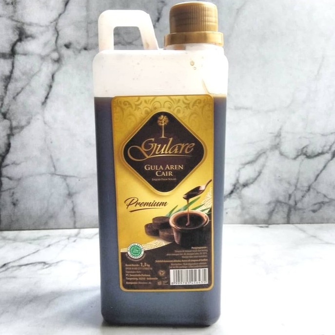 

GULA AREN CAIR MURNI 1.3 KG - BROWN SUGAR GULARE - PALM SUGAR HALAL