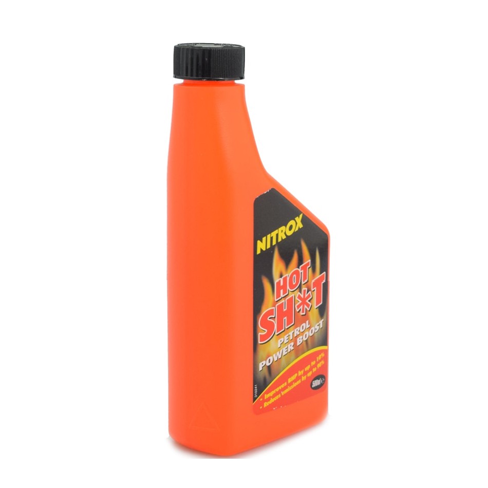 Carlube Nitrox Hot Shot Petrol Power Boost Bahan Bakar Berbasis Metanol 500mL