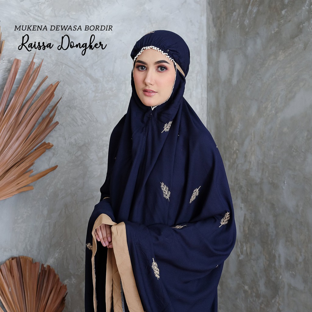 Mukena Dewasa Rayon Bordir Raissa