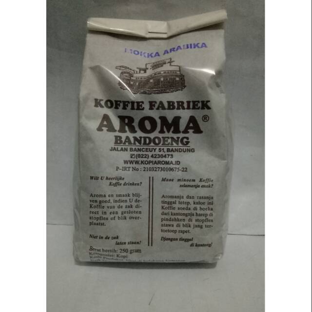 

kopi AROMA bandung moca arabica 250 gr