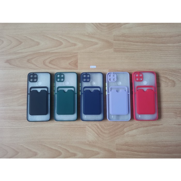 Case Viral My Choice Dove Matte Card Pocket Realme C21Y RMX3261 CasinG Cover HP