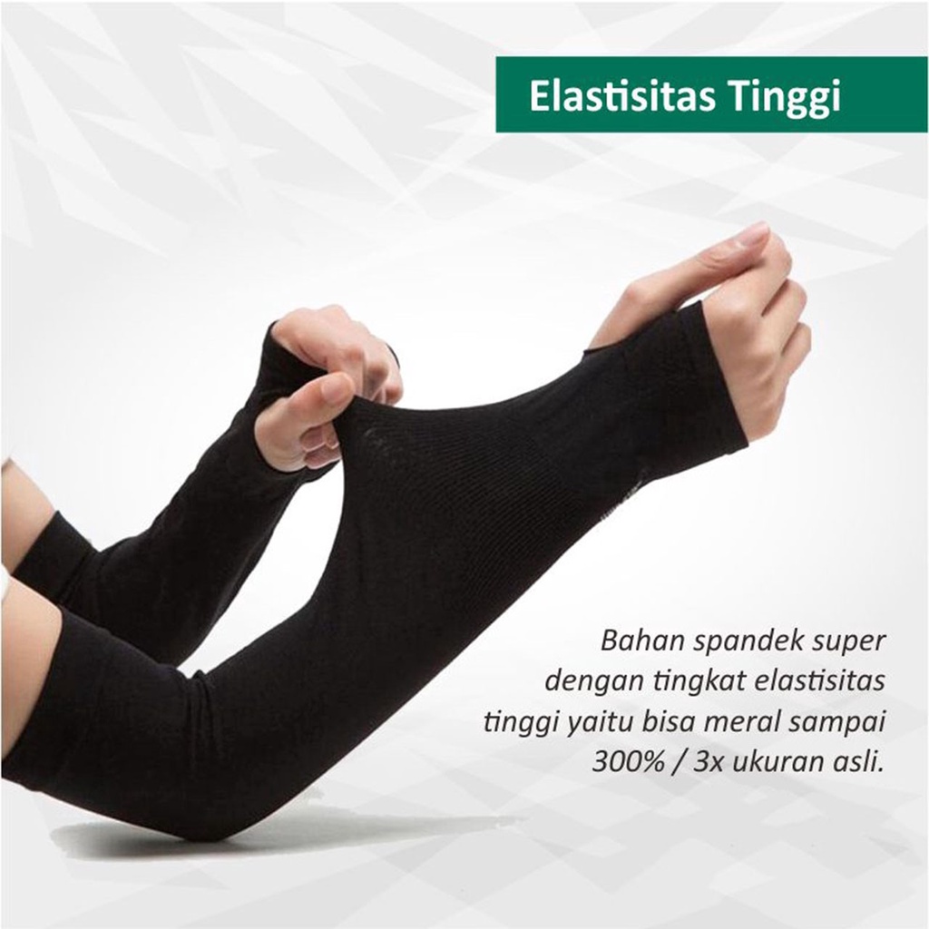 PAKET STELAN 2IN1 ARM SLEEVE DAN LEG WARMER PRIA WANITA SET OLAHRAGA FUTSAL SEPAKBOLA SEPEDA BASKET VOLI KEREN