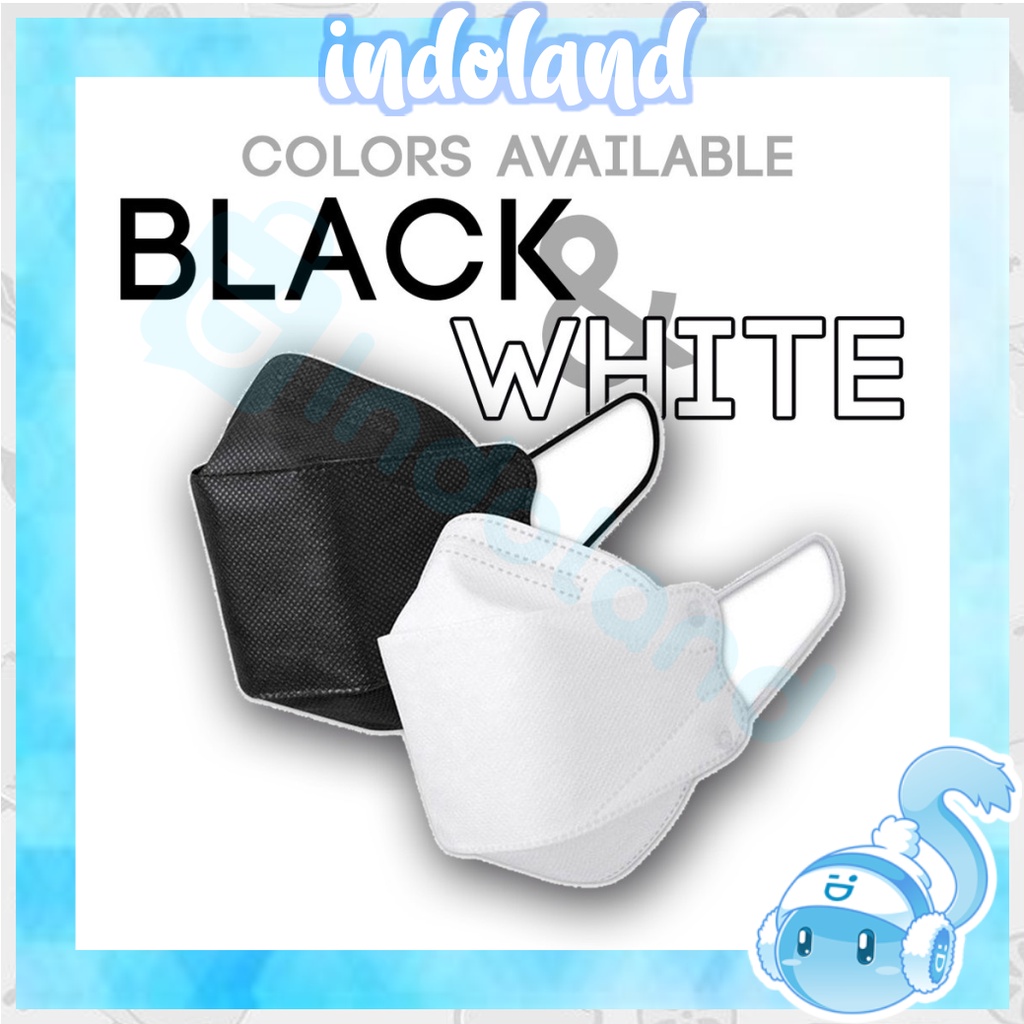 ☀INDOLAND☀ R481 Masker KF94 Korea 4 ply import isi 50 Pcs High Quality kemasan plastik (NO BOX)