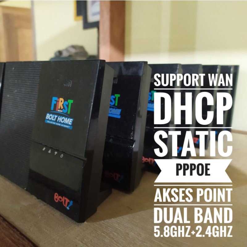 Modem Router Wifi BOLT BL201 Support WAN Dan AP Accsess Point