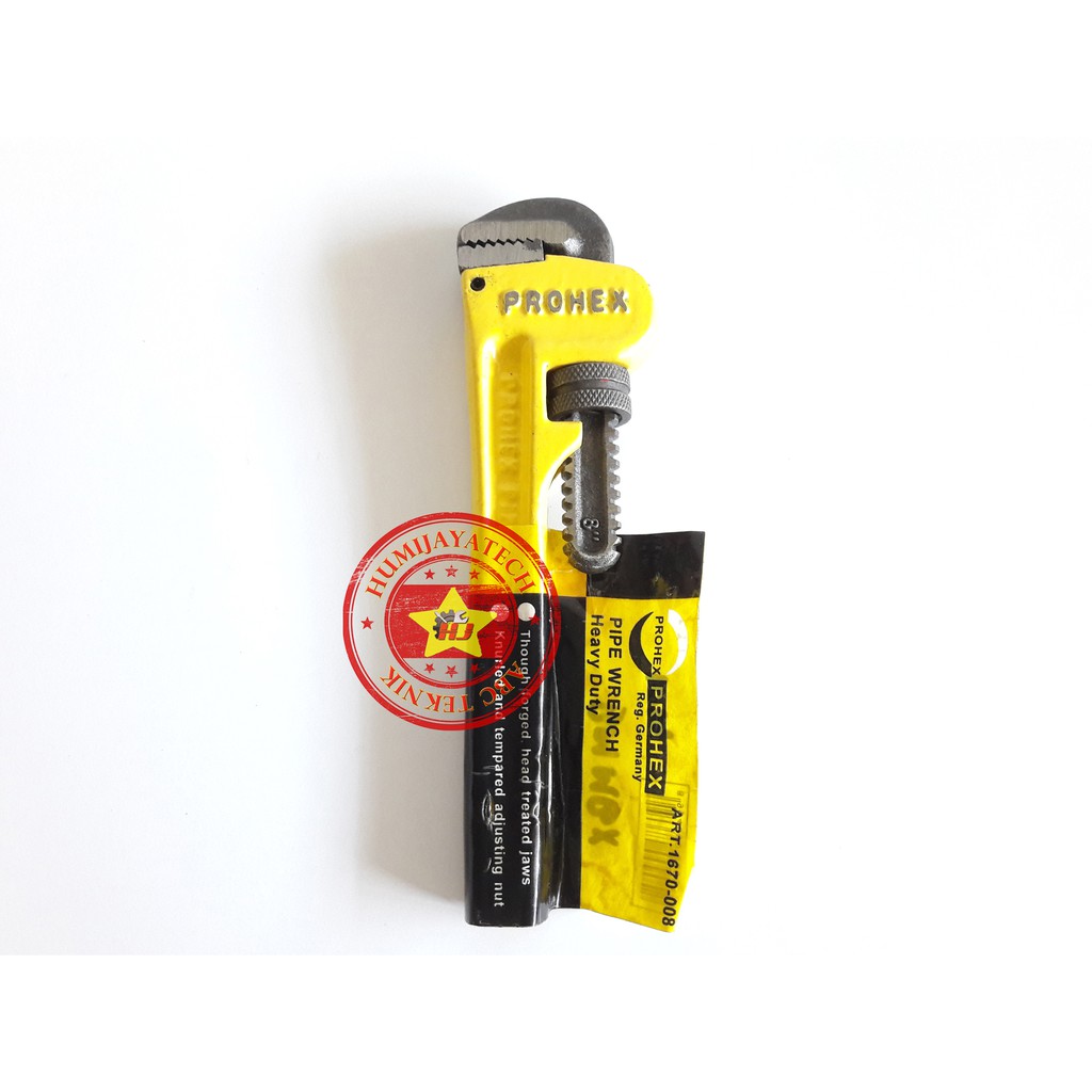 Kunci Pipa 8 inch Prohex / Pipe Wrench Prohex