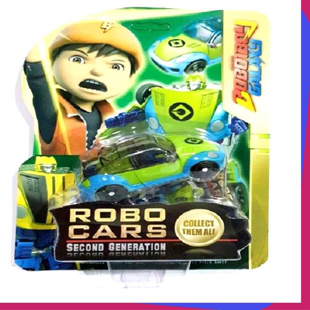 Best Price>>-729  BoBoiBoy Transformer Robot mobil mobilan cars - Hijau
