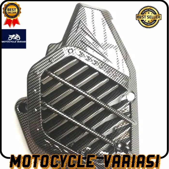 Cover radiator honda adv 150 carbon nemo