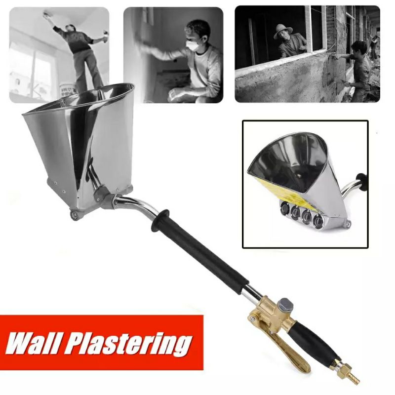 Mesin Plaster Dinding Spray Gun Semprot Adukan Semen Mortar wall Plastering