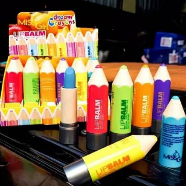 LIP BLAM DREAM CRAYONS HARGA 6 WARNA