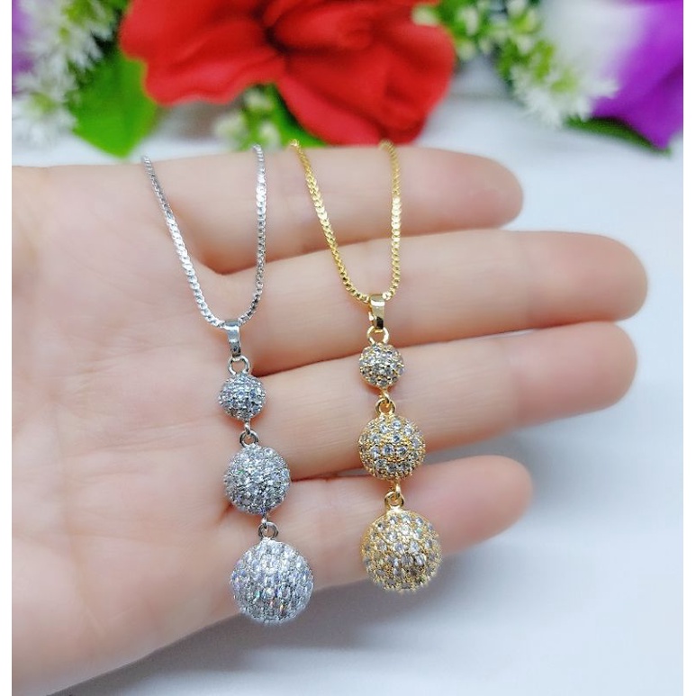 Kalung xuping permata K001-K004