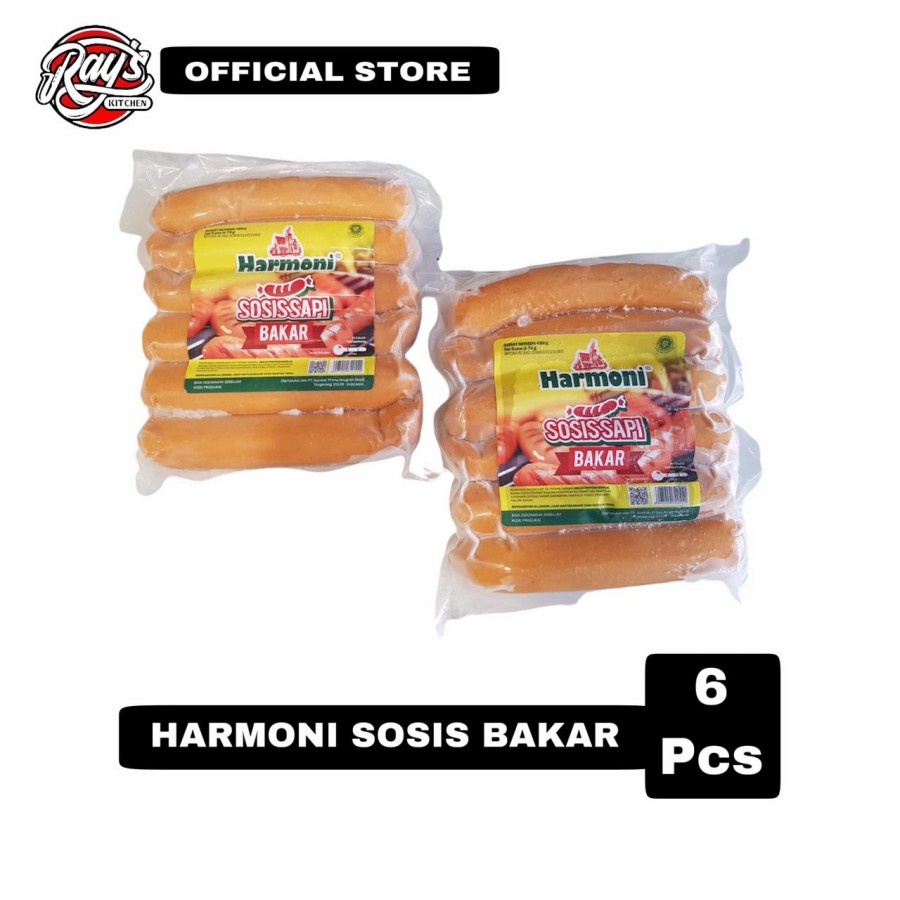 Harmoni sosis Sapi bakar Isi 6pcs By sumber selera