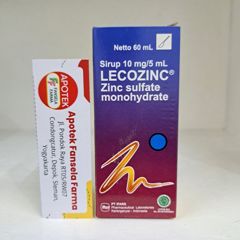 Lecozinc sirup Diare Anak Diare Balita Bayi
