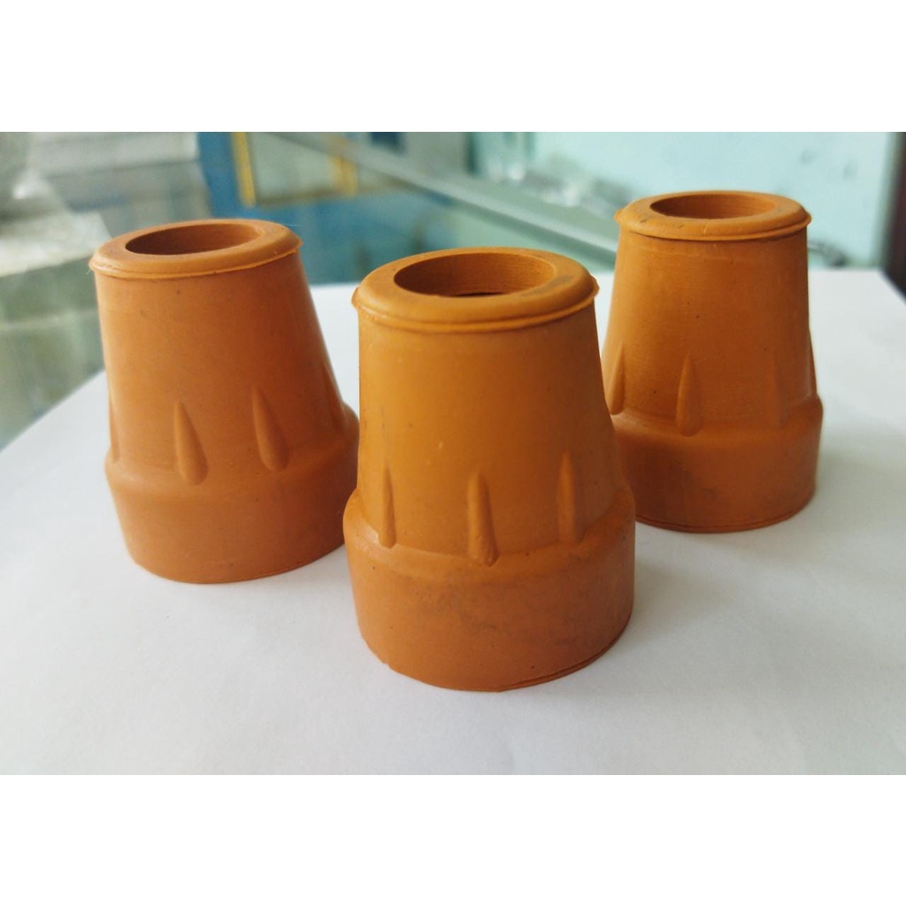 Alas kruk, bantalan karet kruk