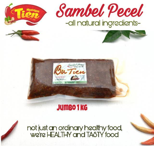 

[MEDE/Mente] Sambel Pecel Czhakrinala Full Mede ~ ORIFUME | Jumbo 1 kg | Cita rasa legit otentik nJawani