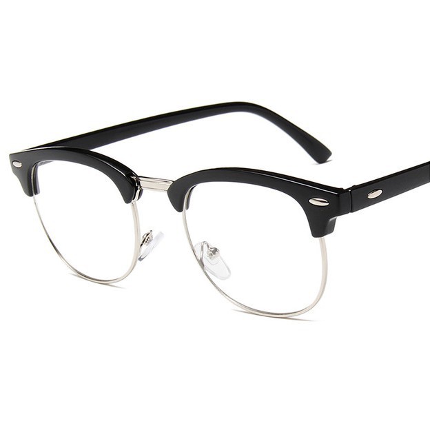 HC KACA MATA WANITA PRIA 7235 / KACAMATA KEKINIAN / KACA MATA FASHION#BISA (COD)-HC120 SAND BLACK