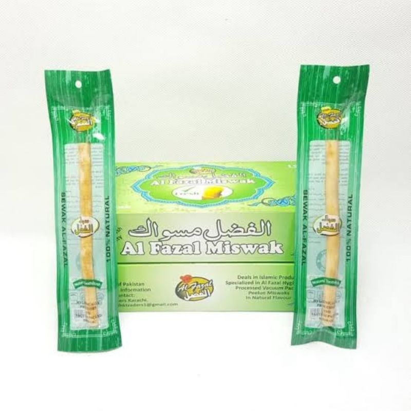 Siwak//Miswak Al Fazal Original 12 pcs