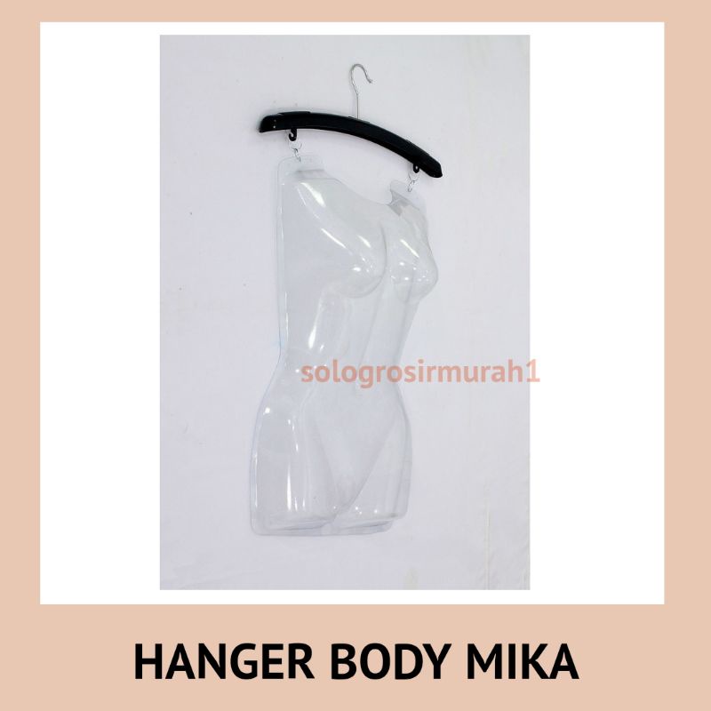 HANGER BODY MIKA/ HANGER BODY/ Hanger body display pakaian toko murah manekin grosir hanger baju mik