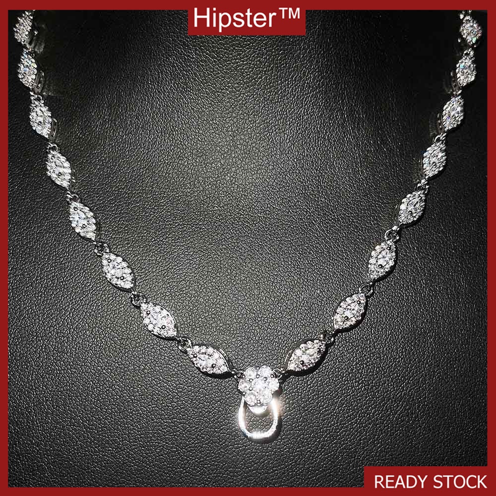 Necklace Female 18K Platinum Personality