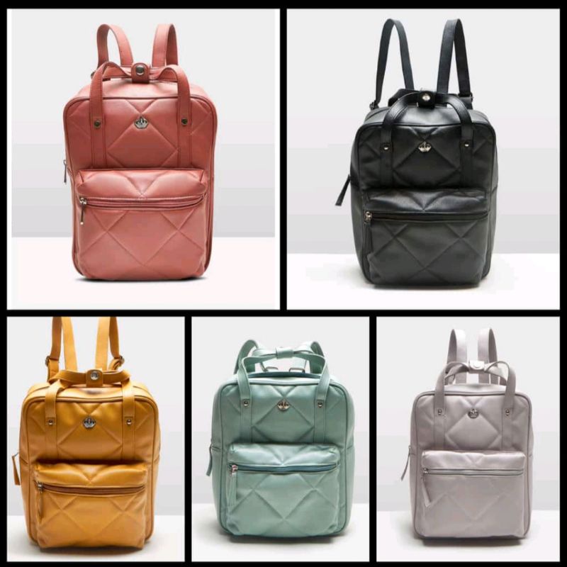 TAS RANSEL WANITA SOPHIE MARTIN PARIS TAS SARA BLACK PROMO TAS RANSEL SOPHIE MARTIN PARIS