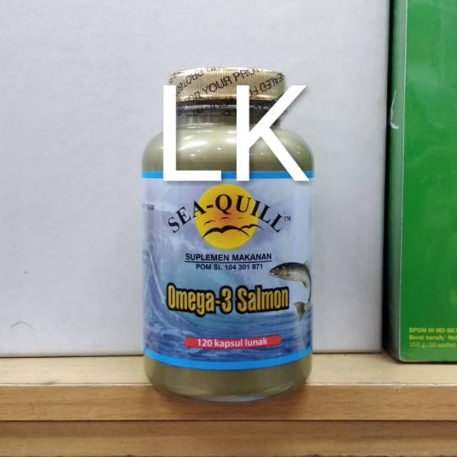 SEA-QUILL Sea Quill Omega 3 Salmon 120kapsul