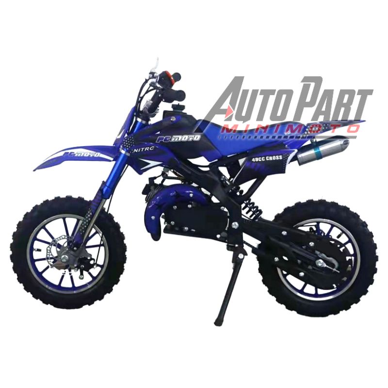 Motor Mini Trail MT2 X81 PCmoto 05 Trail Mini 50cc 2T Automatic Pullstarter