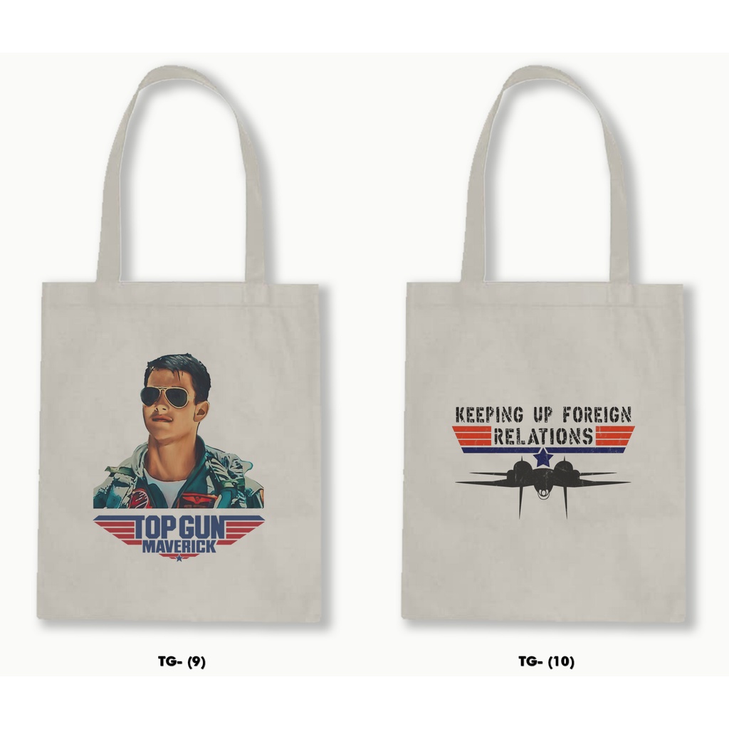 TOTE BAG BLACU - TOP GUN MAVERICK