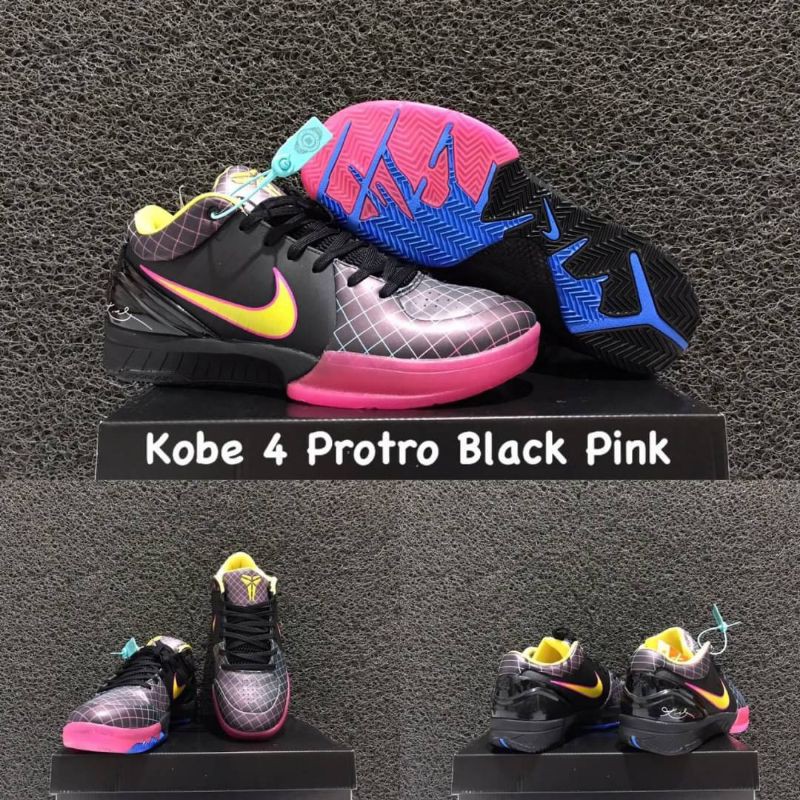 Sepatu Basket Nike Kobe 4 Protro LOW Black Pink