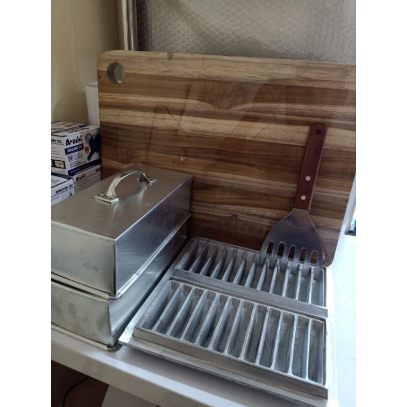 cetakan kue pancong lumer komplit