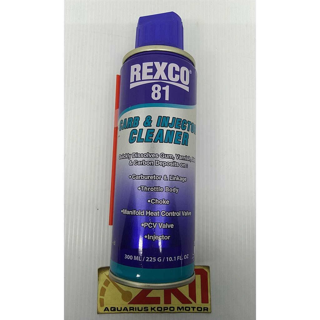 Injector Carbu Cleaner Rexco 81 300ml Kecil Pembersih Injektor Karbu