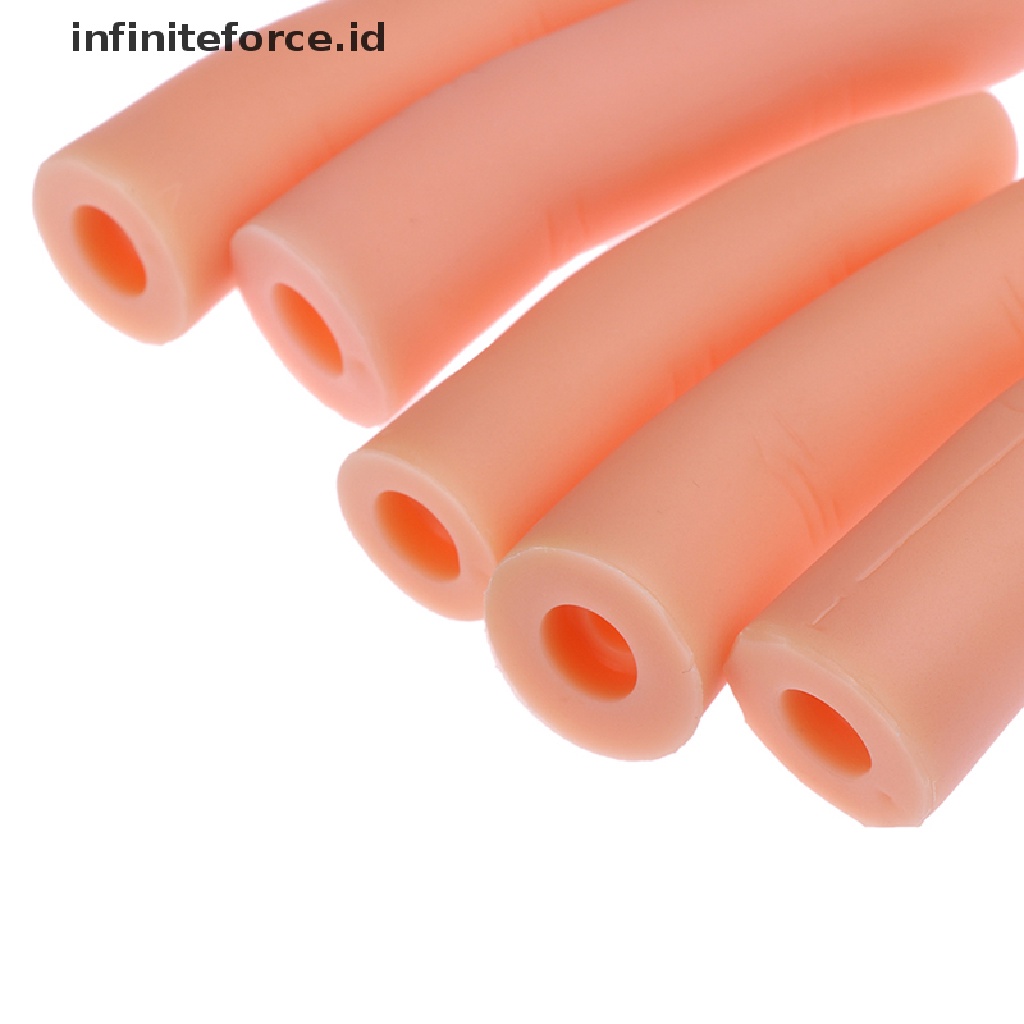 (Infiniteforce.Id) 5pcs / Set Model Jari Bahan Akrilik Untuk Latihan Nail Art