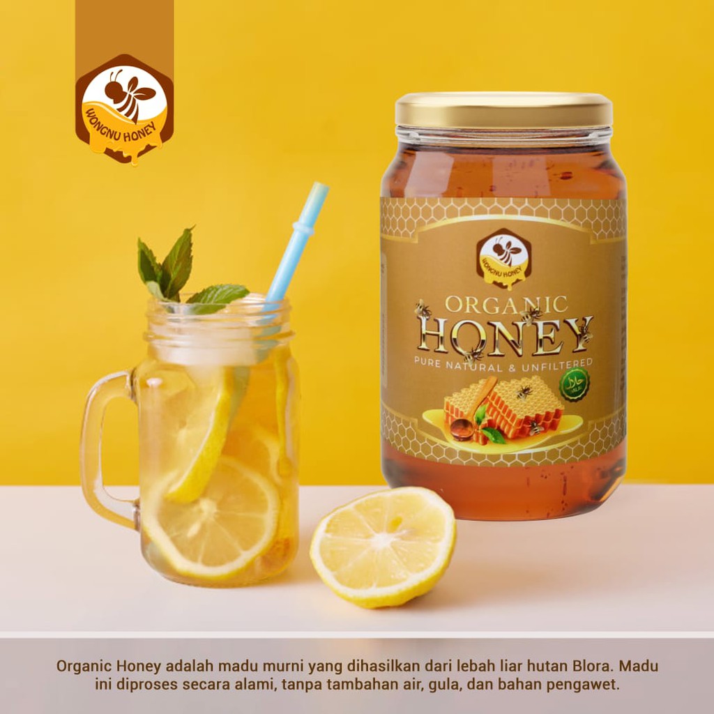 Organic Honey WONGNU Madu Organic