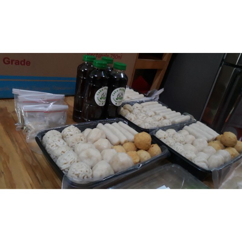 

PEMPEK CAMPUR ISI 30+CUKO 330Ml