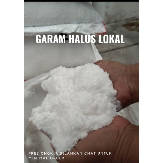 

GARAM HALUS - GARAM MASAK - GARAM IODIUM - GARAM KARUNG - GARAM KEMASAN - 50kg
