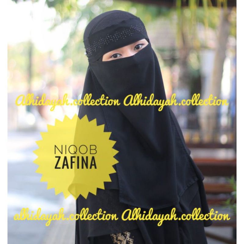 Niqab Cadar Bandana Manik Niqob