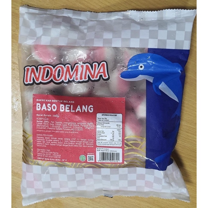 Indomina Bakso Belang | frozen food