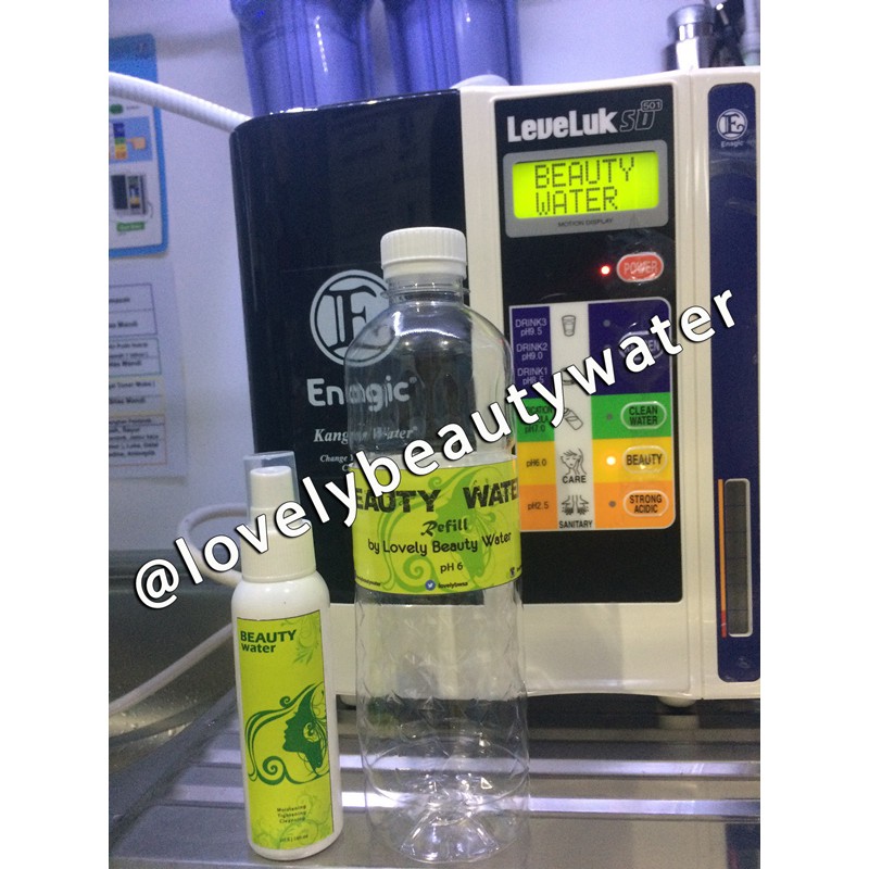 Beauty Water Refill 600 ml Langsung Dari Mesin Kangen Water Enagic