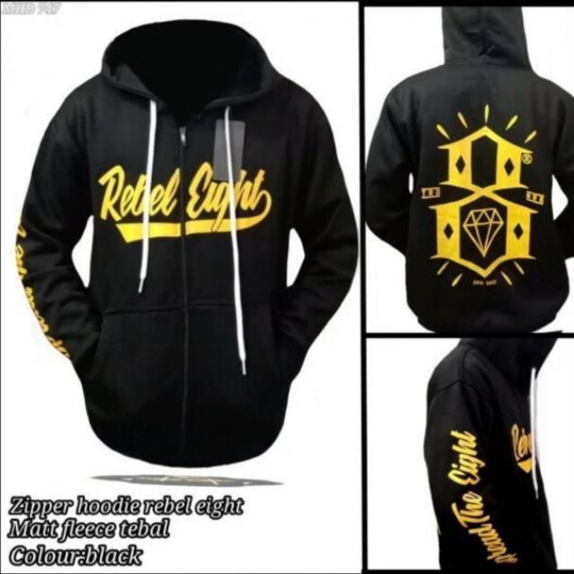Sweater Hoodie Rebel eight
