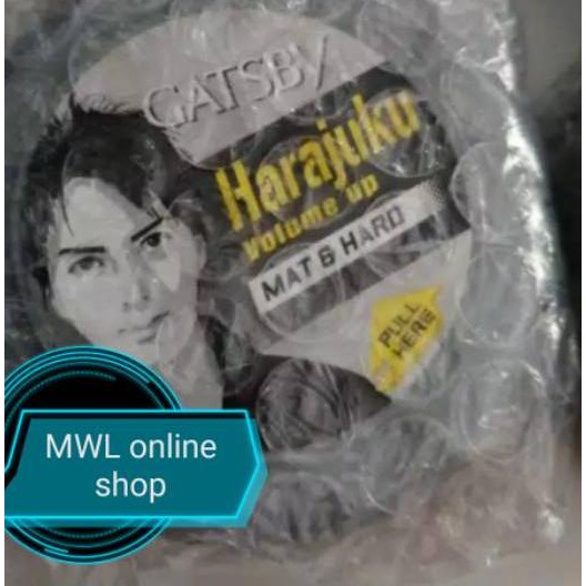 ➷ Gatsby wax styling  Harajuku 75 gr kemasan lama ➲